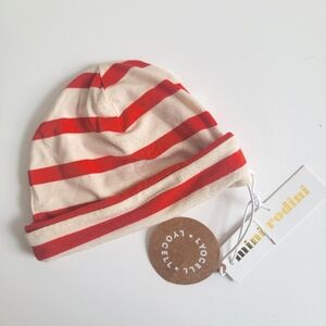 Mini Rodini striped beanie, size 9month to 3 year NWT